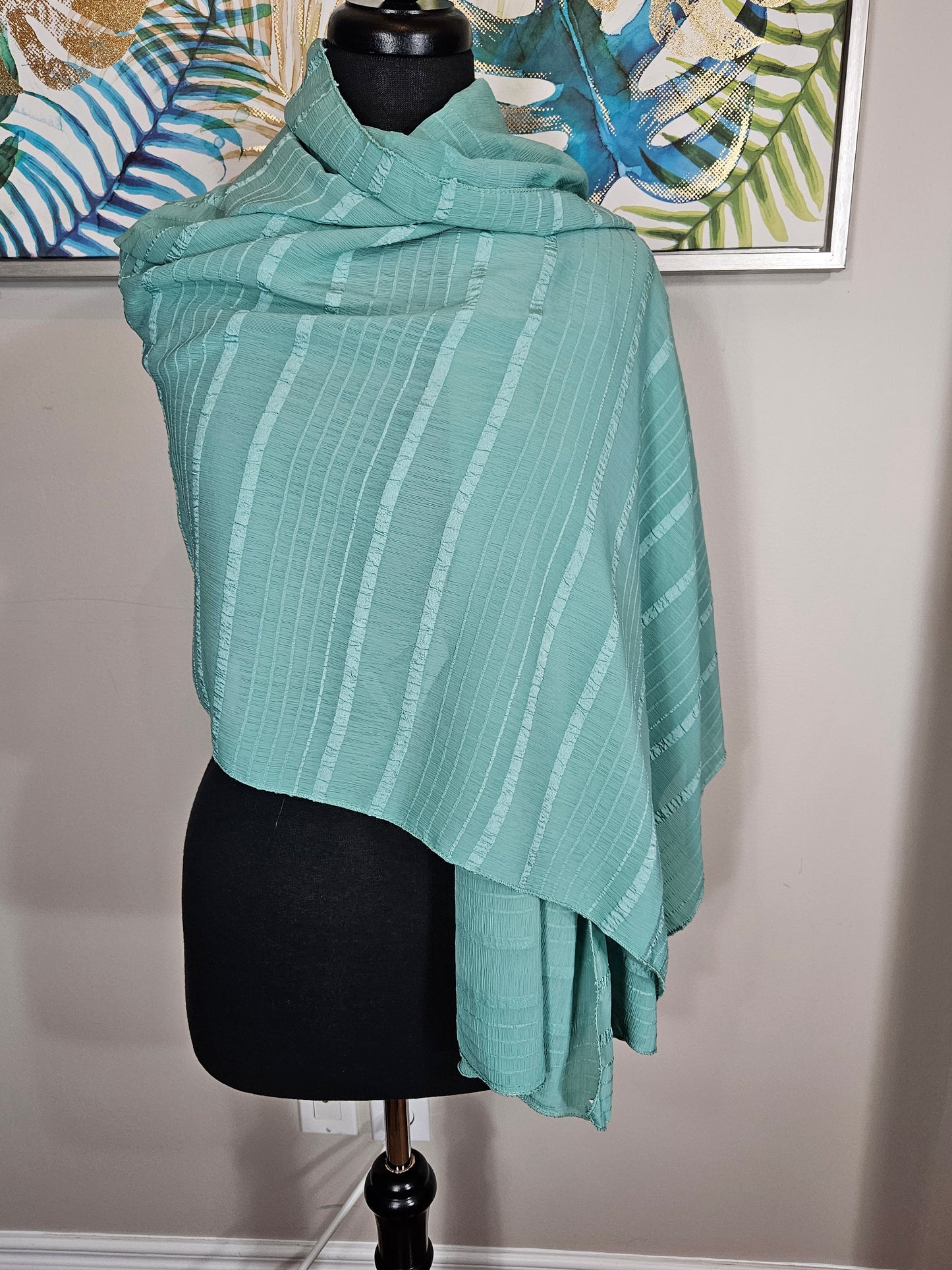 Turquoise Hijab - Made in UAE