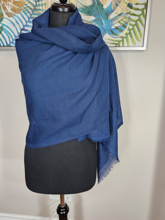 Navy Blue Hijab - Made in Turkey