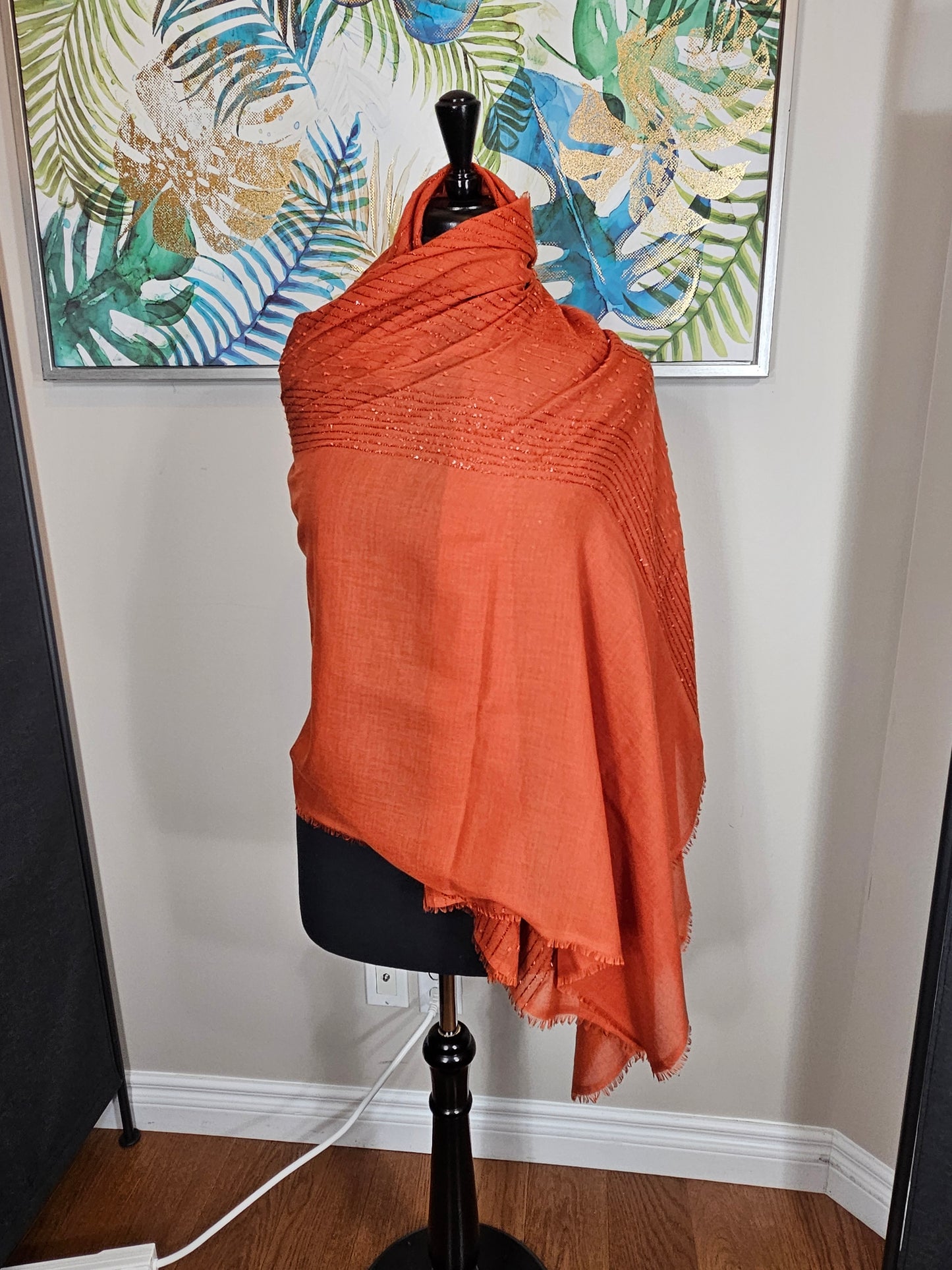 Orange Hijab - Brand New