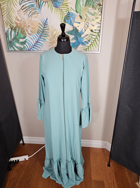 Turquoise Abaya - Size 38-40