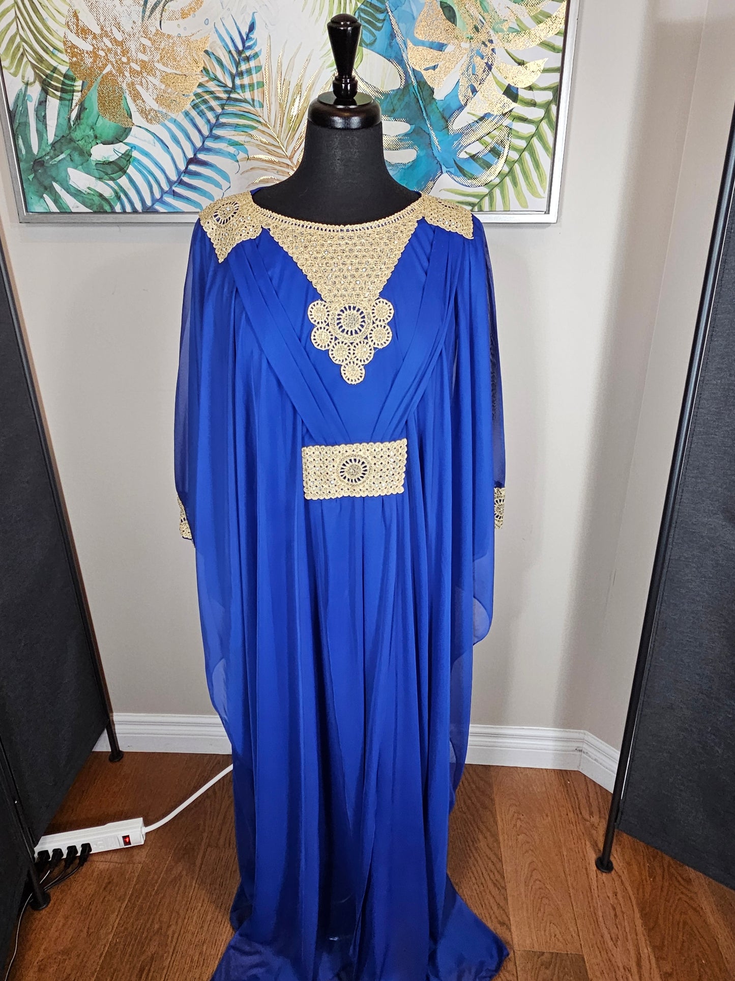 Royal Blue Abaya - Size M/L