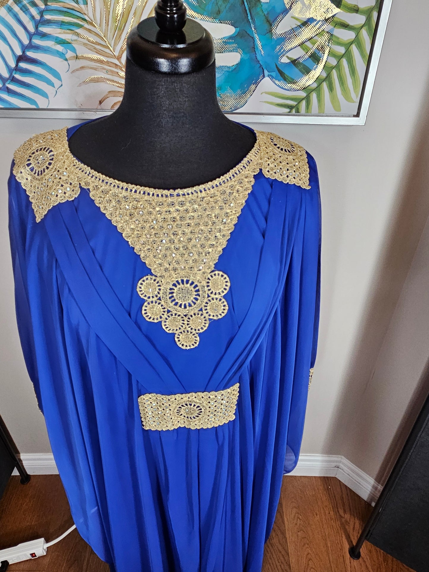Royal Blue Abaya - Size M/L