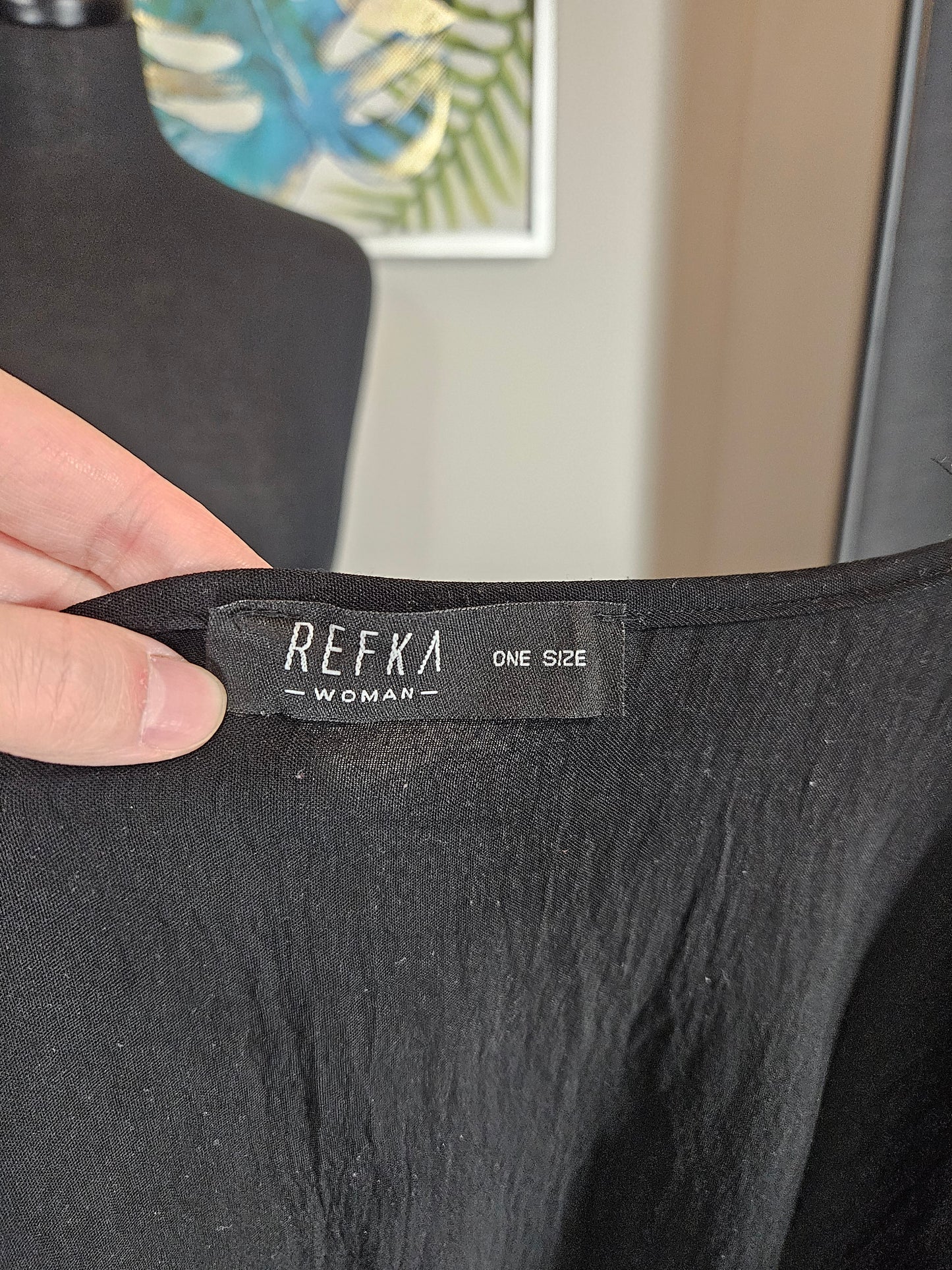 Refka Short Sleeve Abaya - One Size