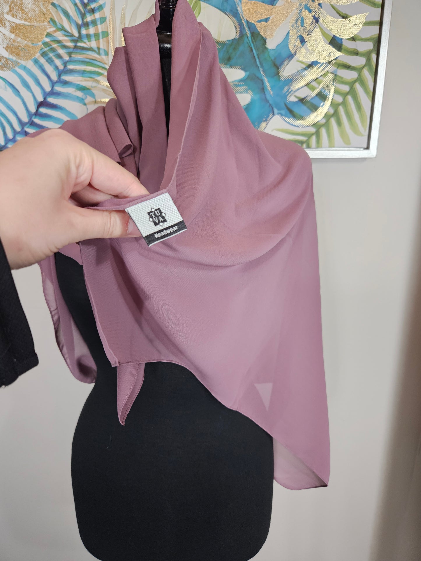 Purple Hijab - Made in Turkey