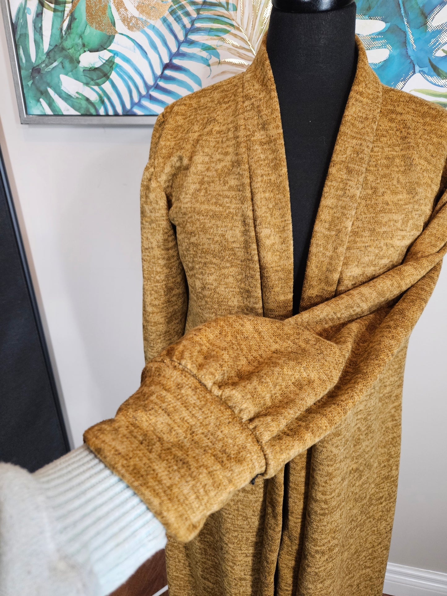 Floor Length Cardigan - Size Large