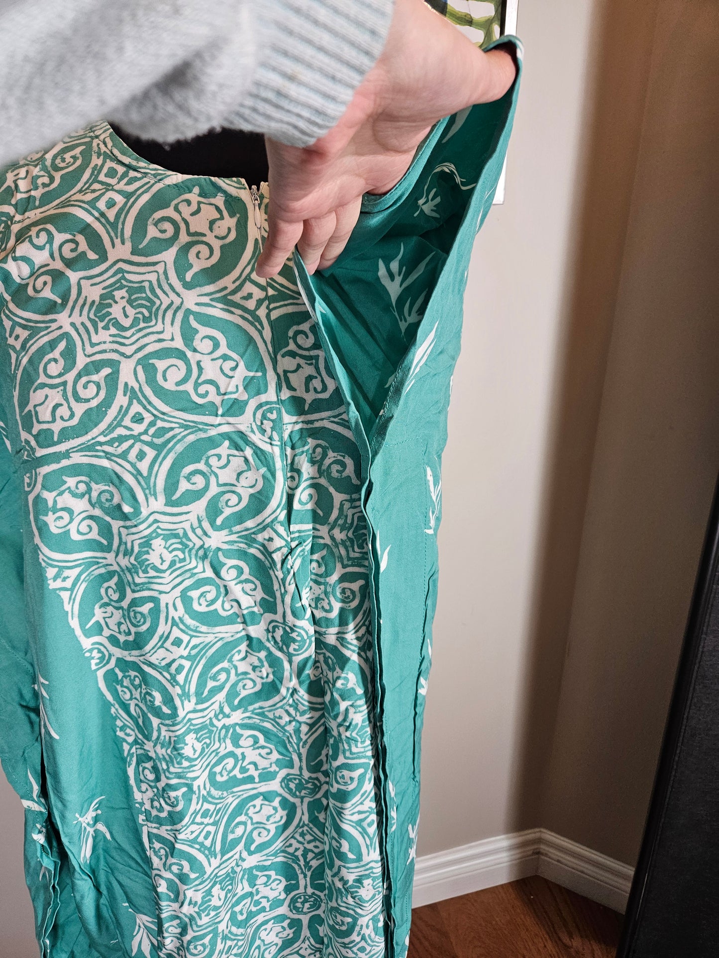 Turquoise Abaya - Size M/L