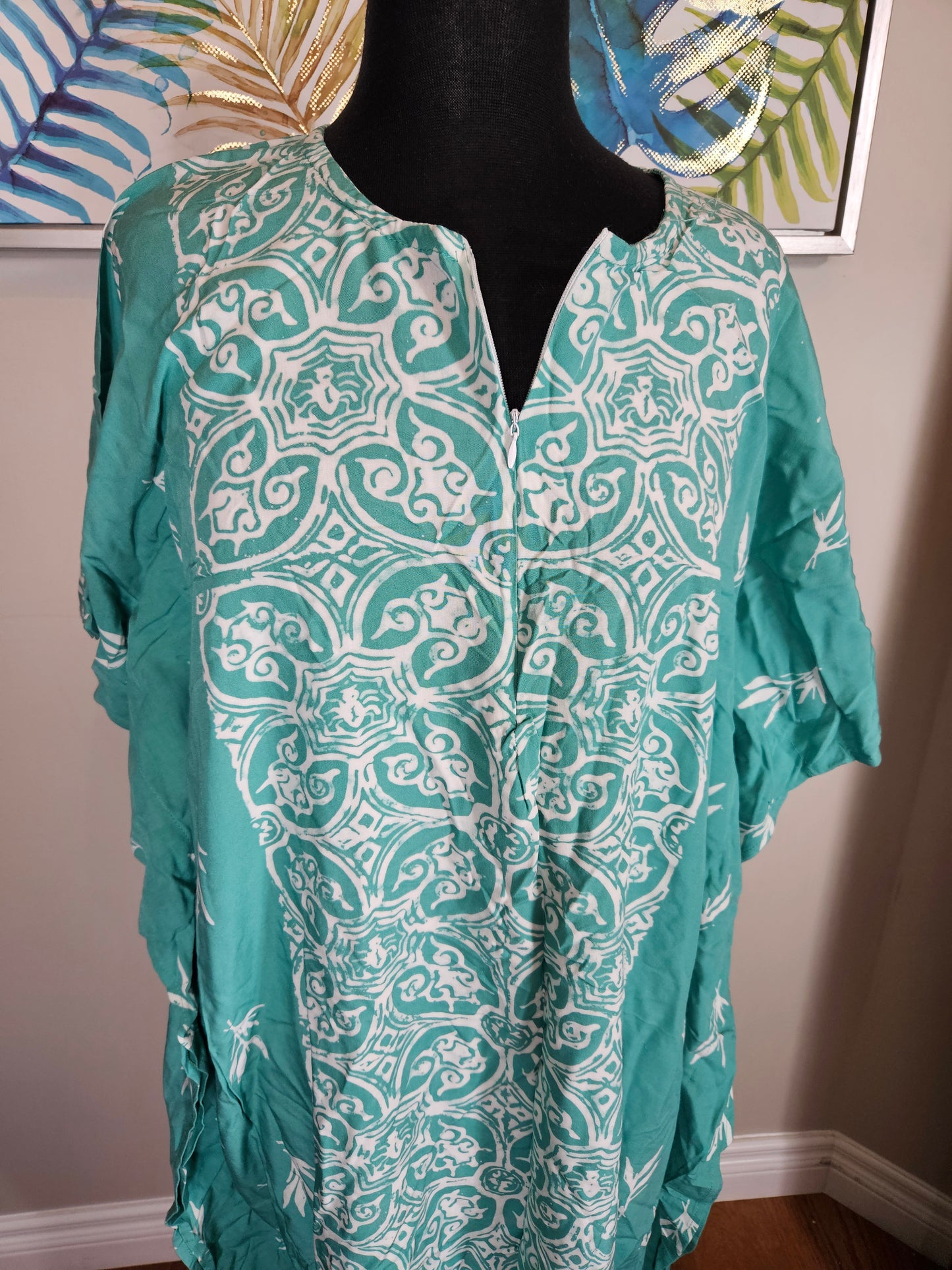 Turquoise Abaya - Size M/L