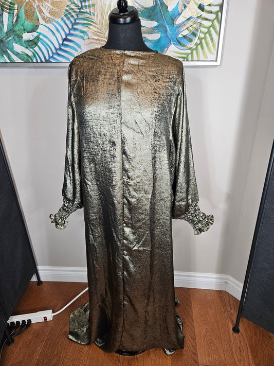 Gold Shimmer Dress - Size M/L