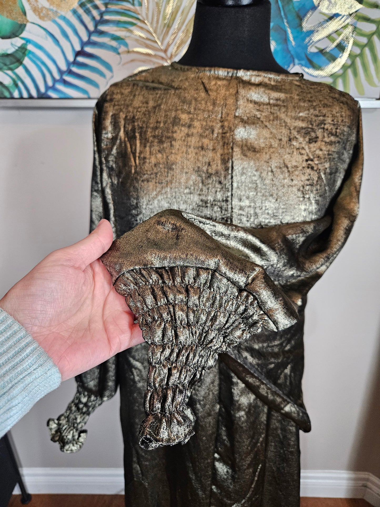 Gold Shimmer Dress - Size M/L