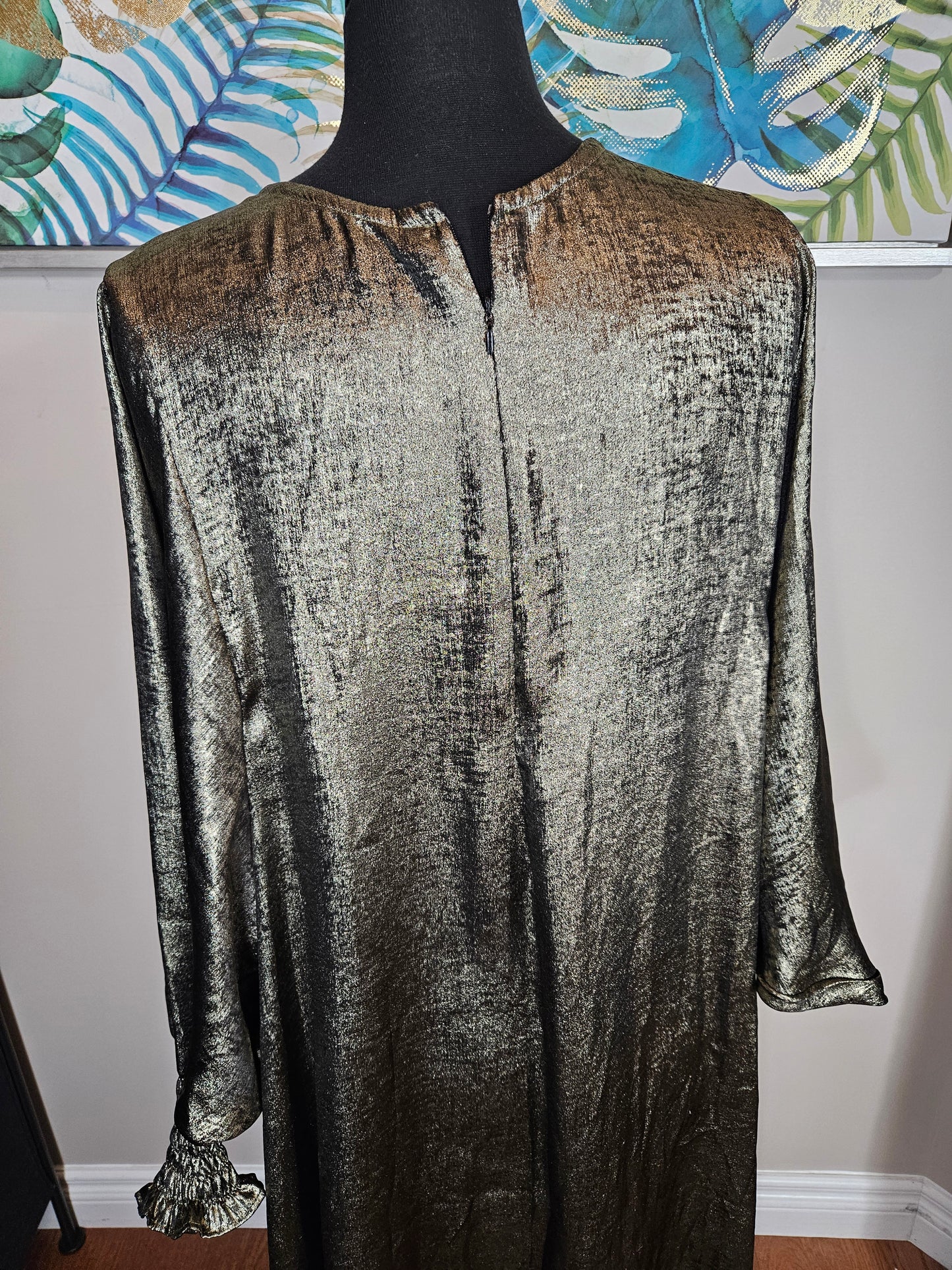 Gold Shimmer Dress - Size M/L
