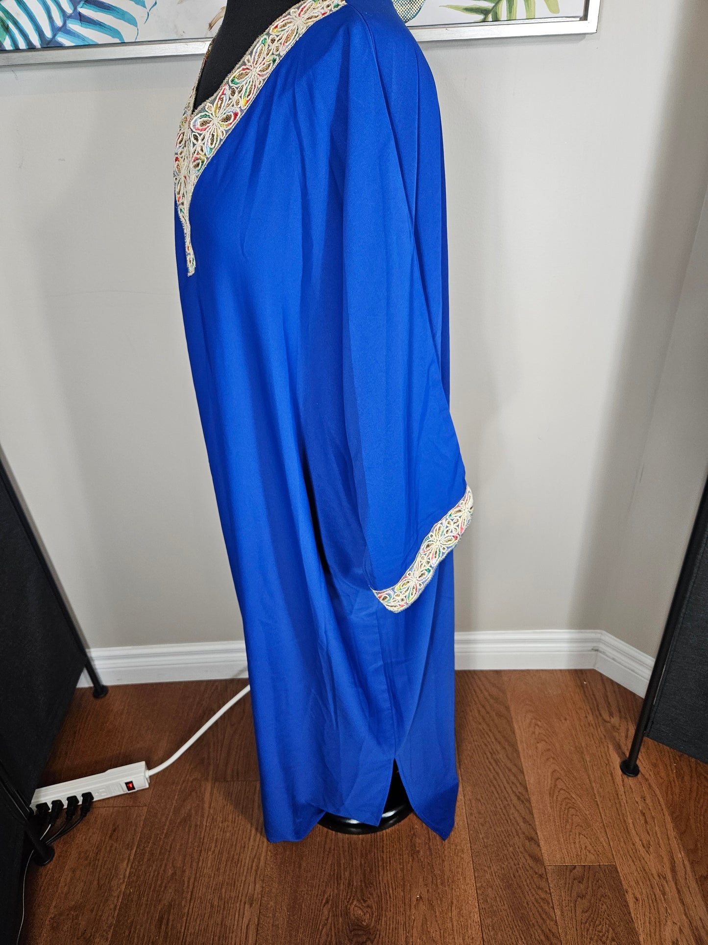 Royal Blue Abaya