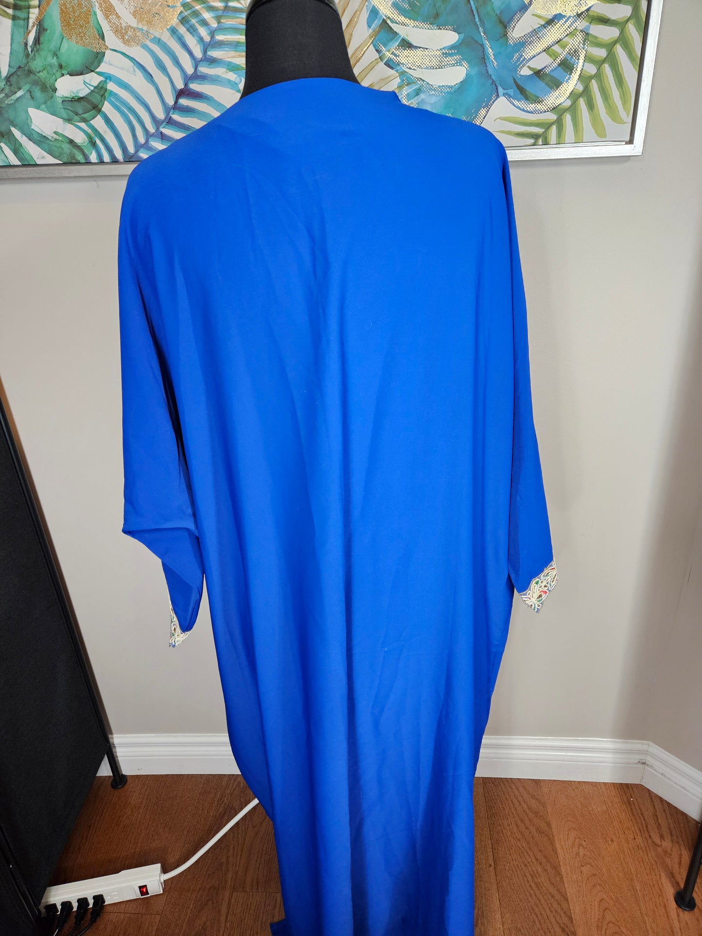 Royal Blue Abaya