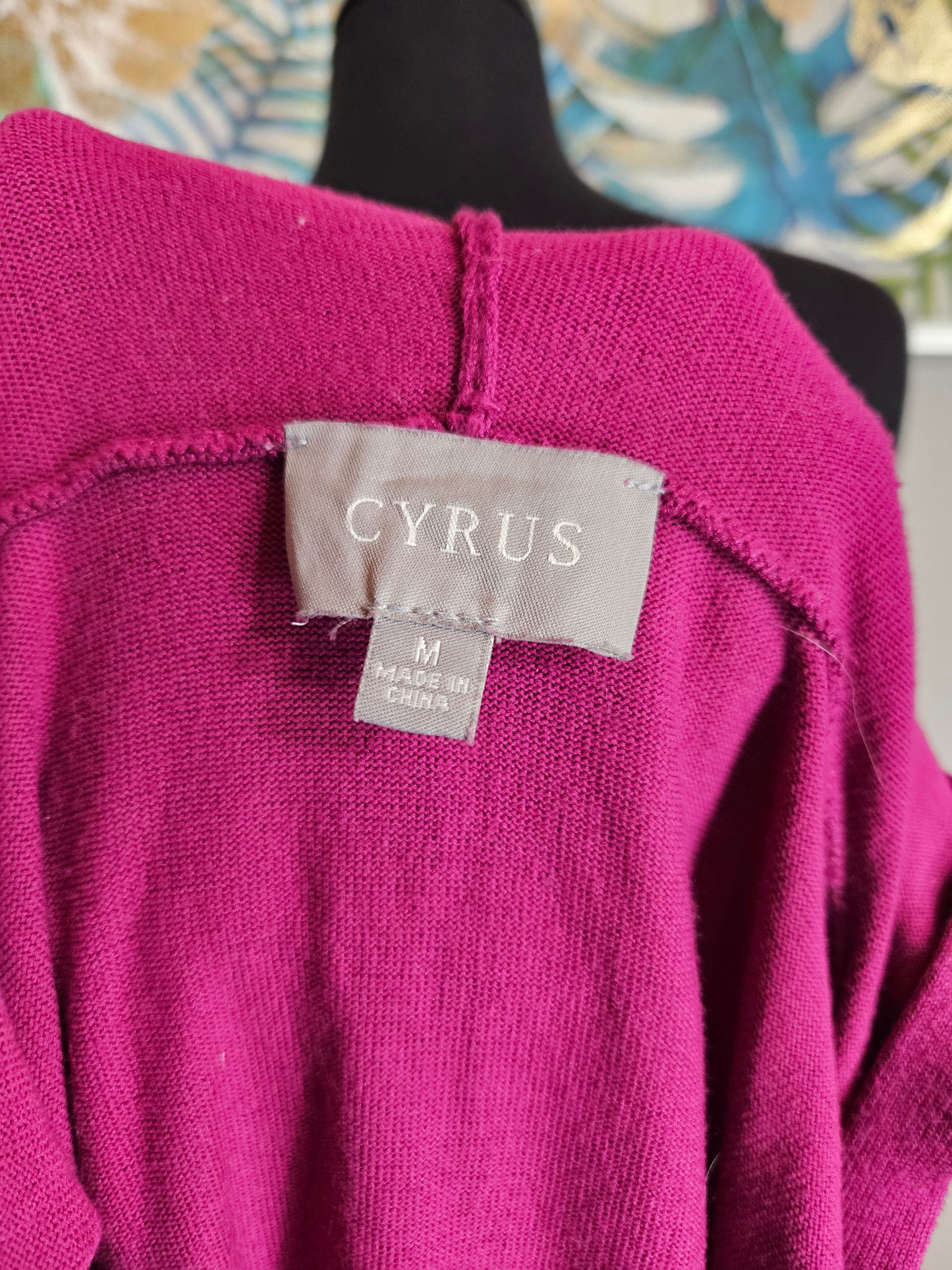 Cyrpus Vest Cardigan - Size M