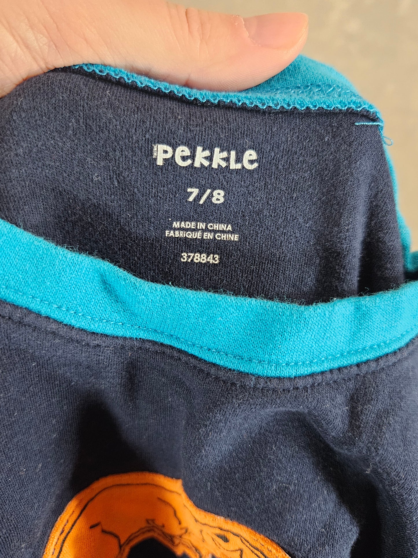 Pekkle Boy's PJ Set- Size 7/8