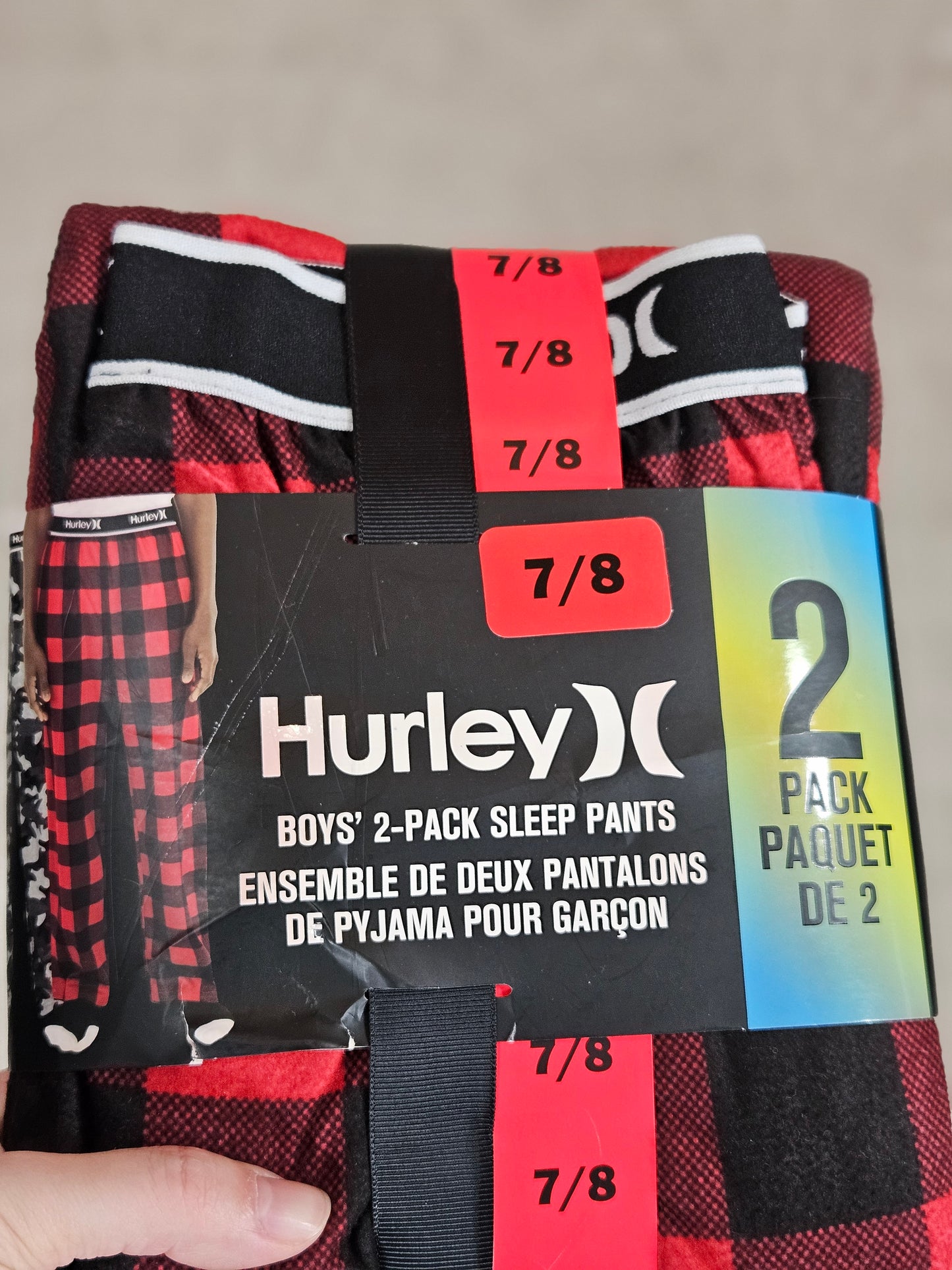 Hurley PJ Pants - Size 7/8