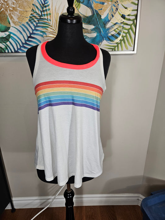 Rainbow Tank Top - Size S
