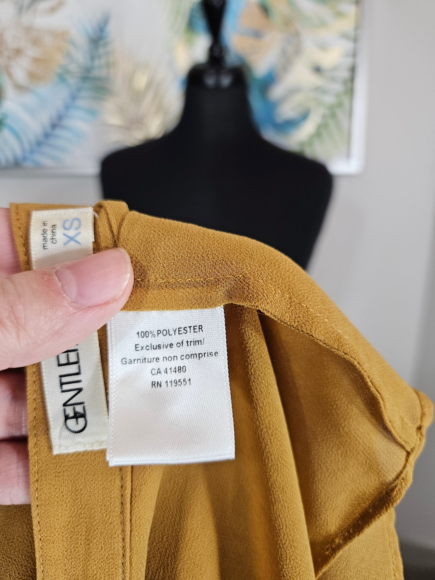 Gentle Fawn Blouse - Size XS