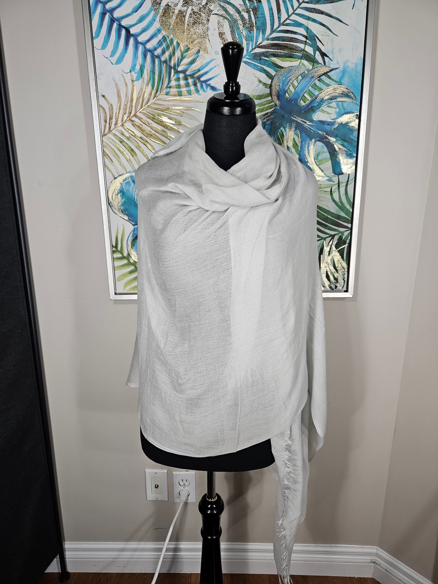 White Hijab- Extra Long