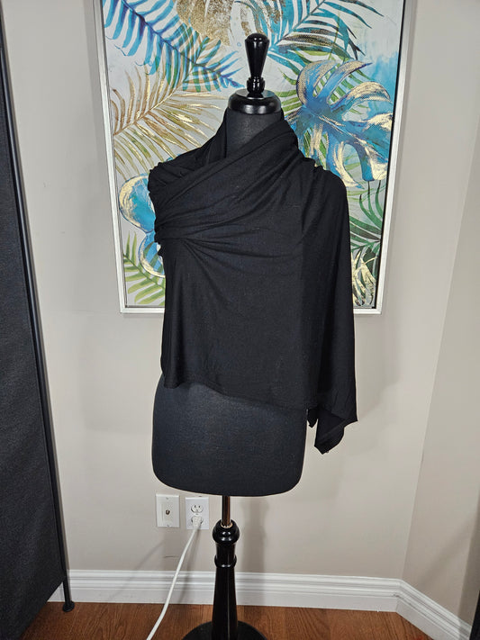 Black Jersey Hijab