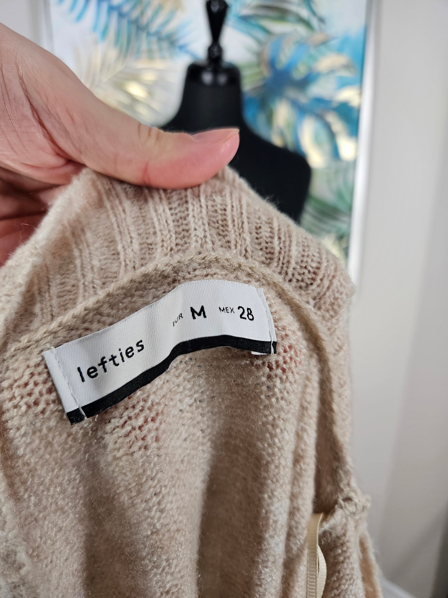 Block Color Sweater - Size M