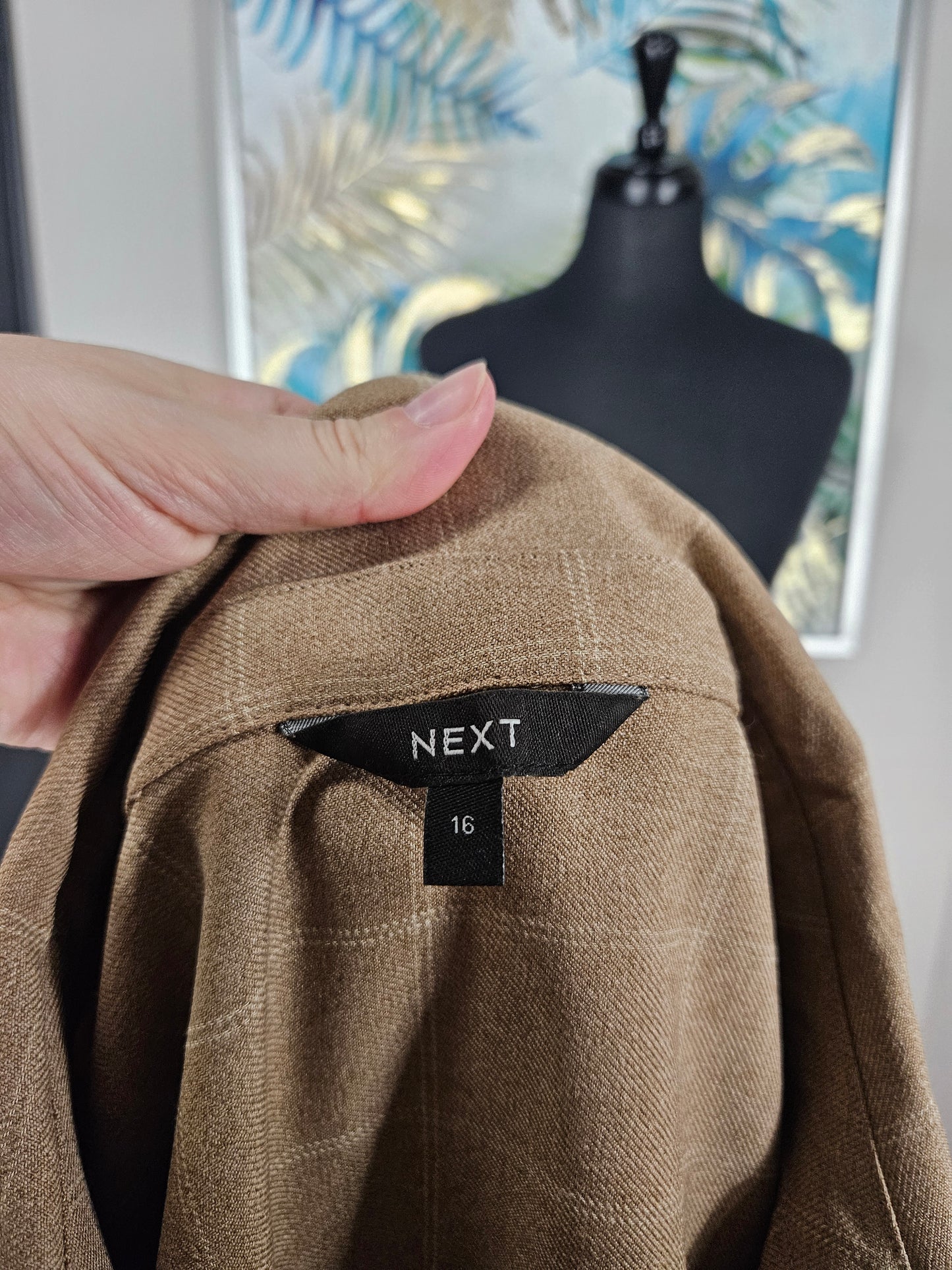 Next Pleated Maxi Dress - Size 12