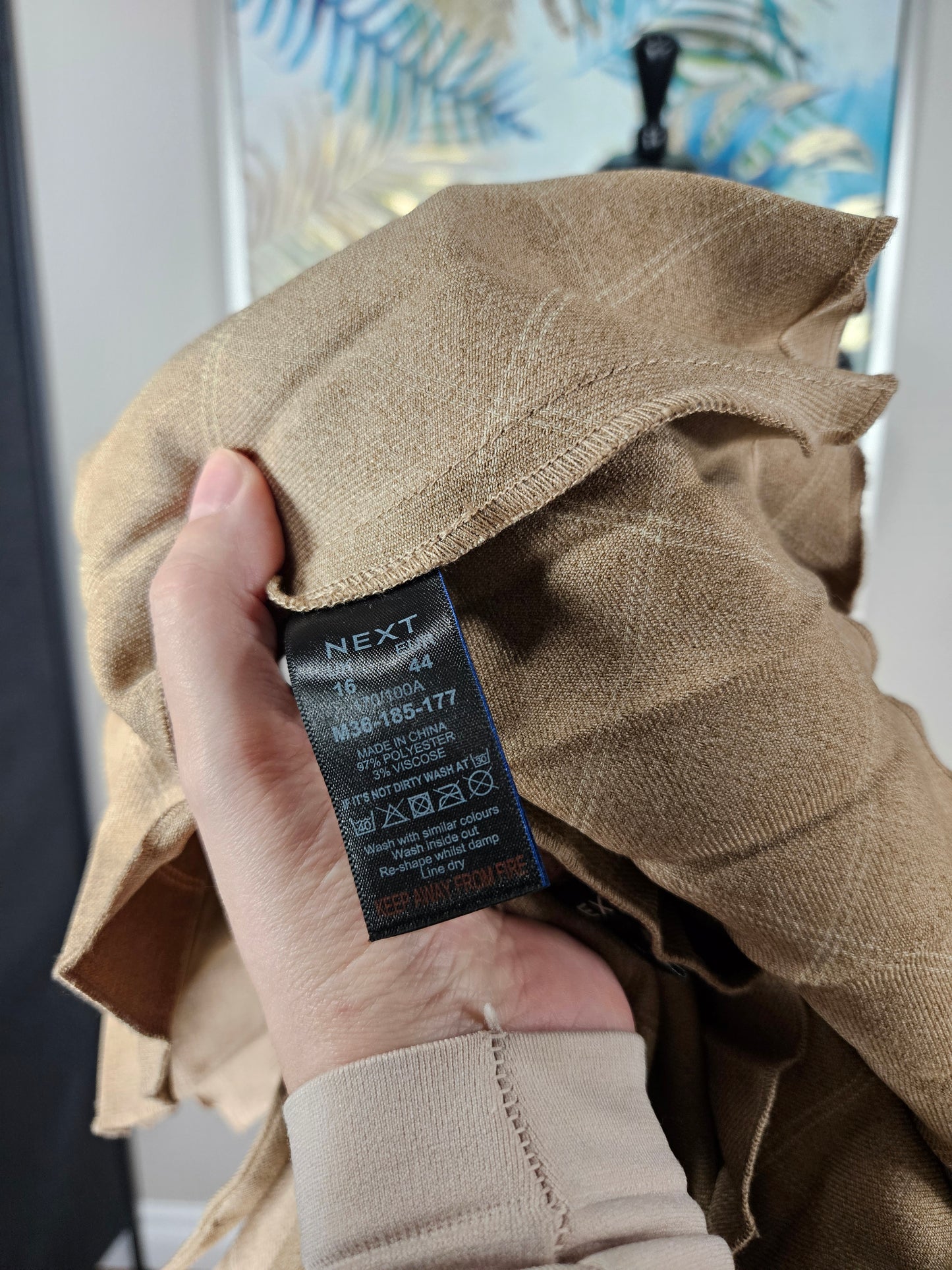 Next Pleated Maxi Dress - Size 12