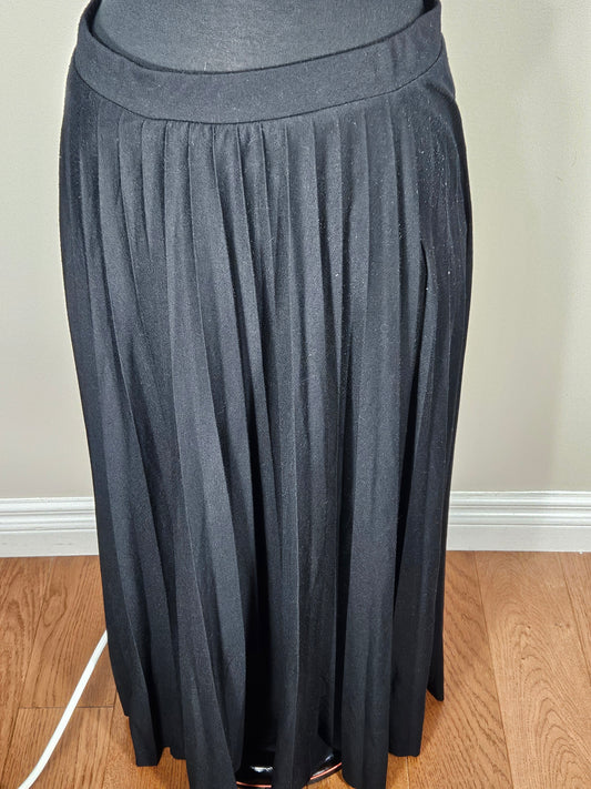 Black Maxi Skirt - Size XL