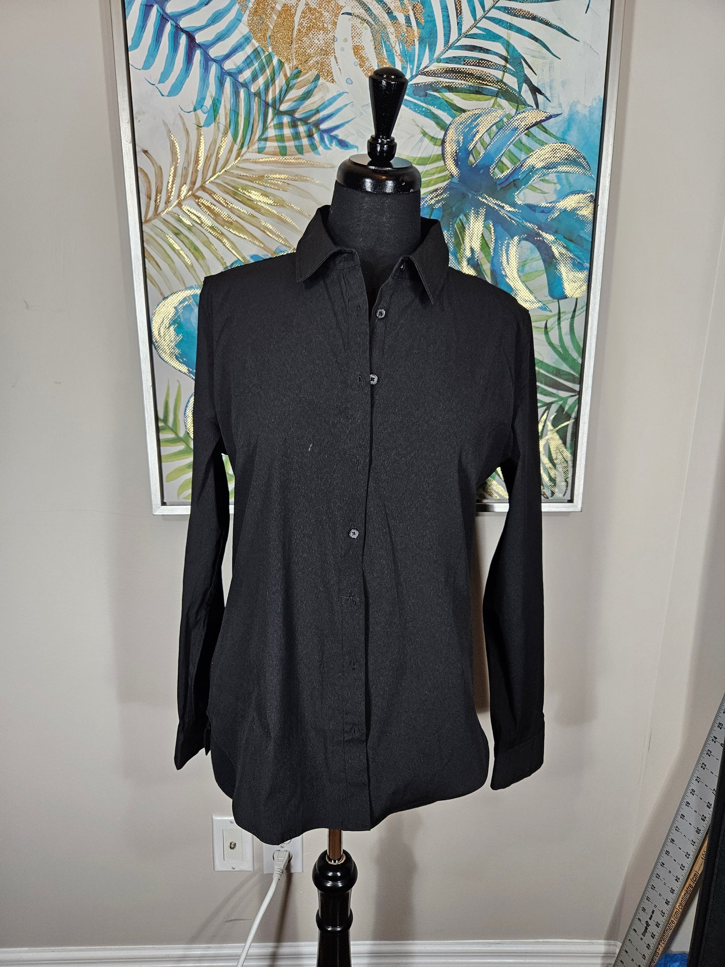 Como Blu Black Blouse - Size Small