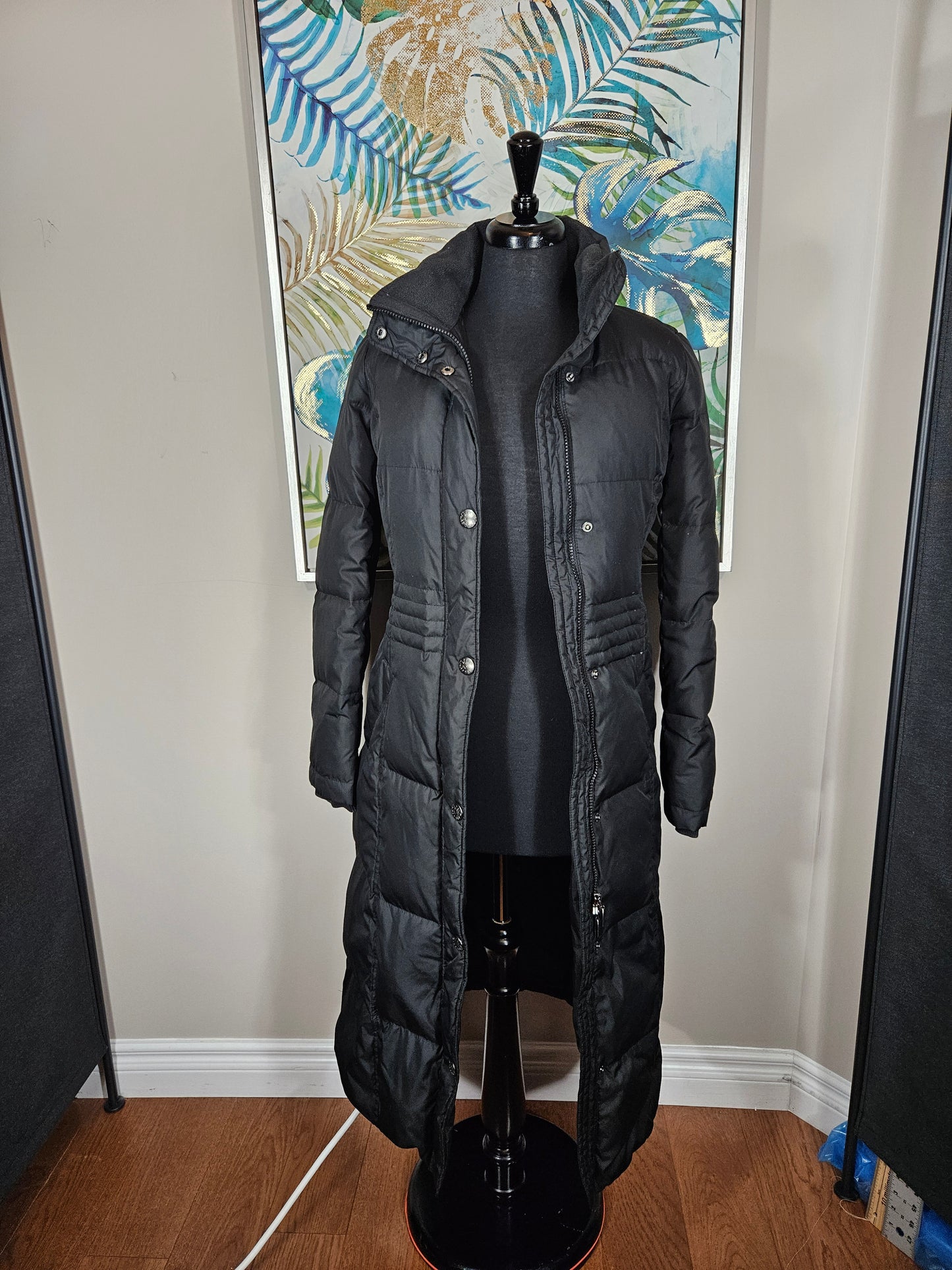 Espirit Black Puffer Coat – Size 0 (US)