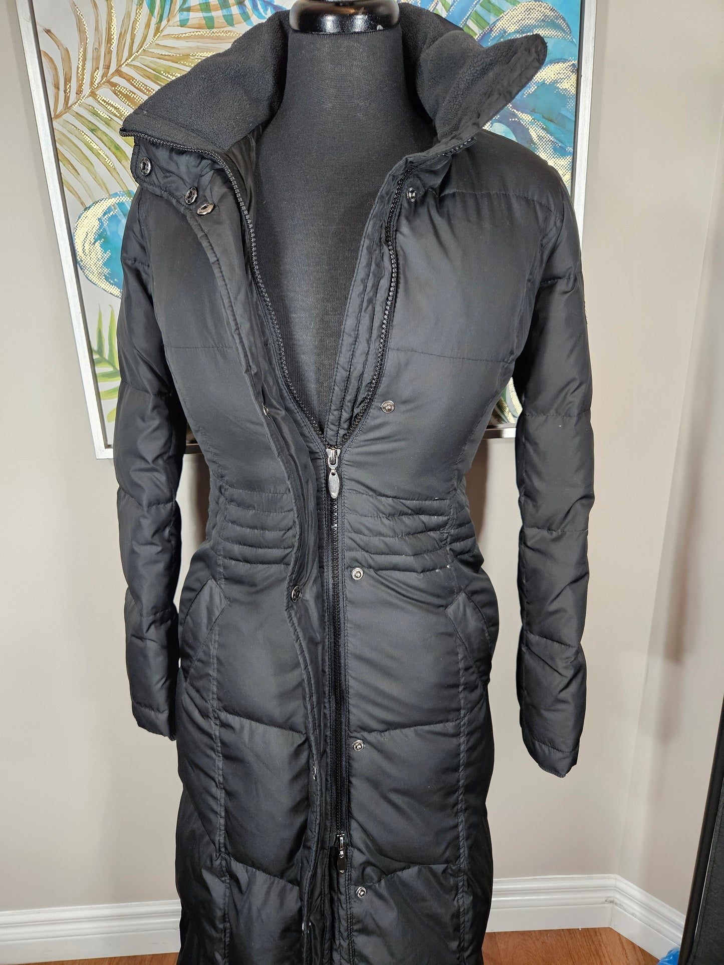 Espirit Black Puffer Coat – Size 0 (US)