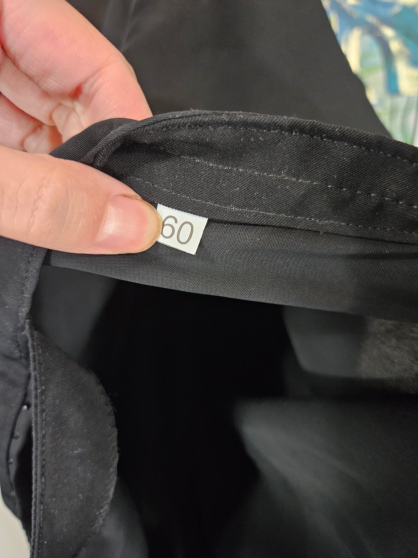 Black Gemstone Abaya - Size 60