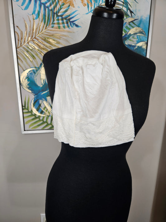 White Lace Underscarf
