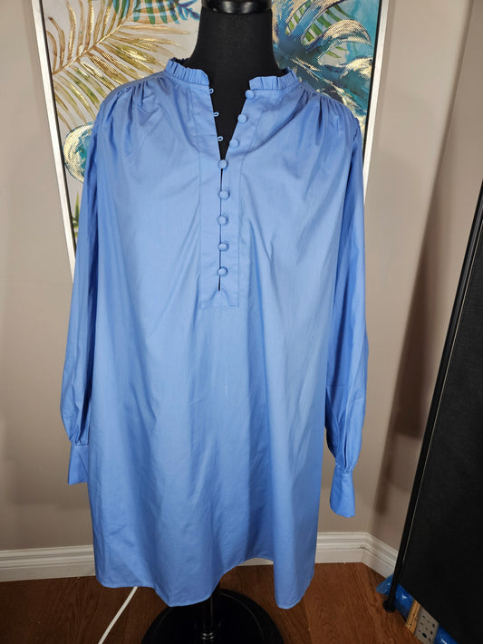 H&M Blue Blouse - Size XL