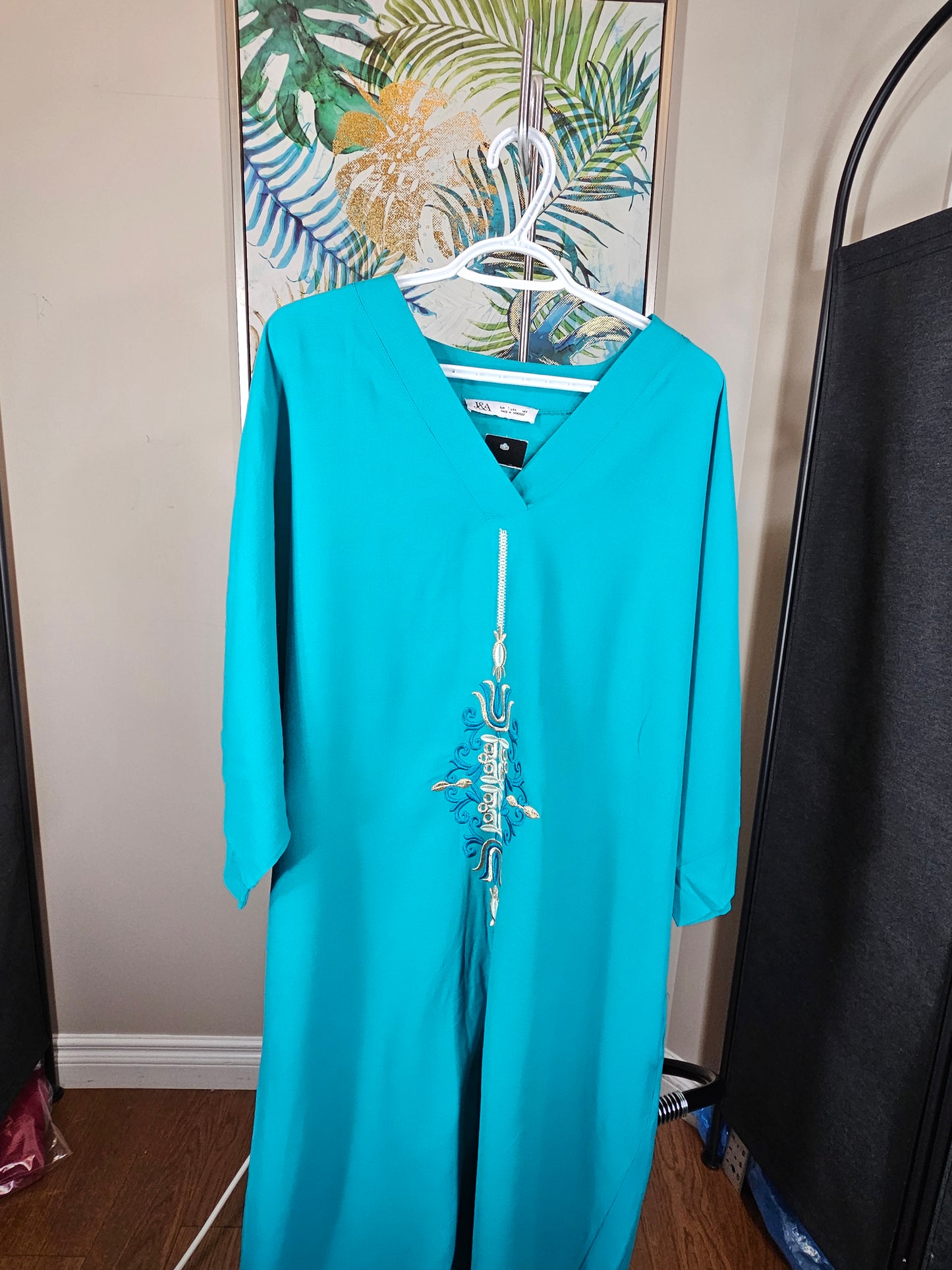 Turquoise Abaya - Size L/XL