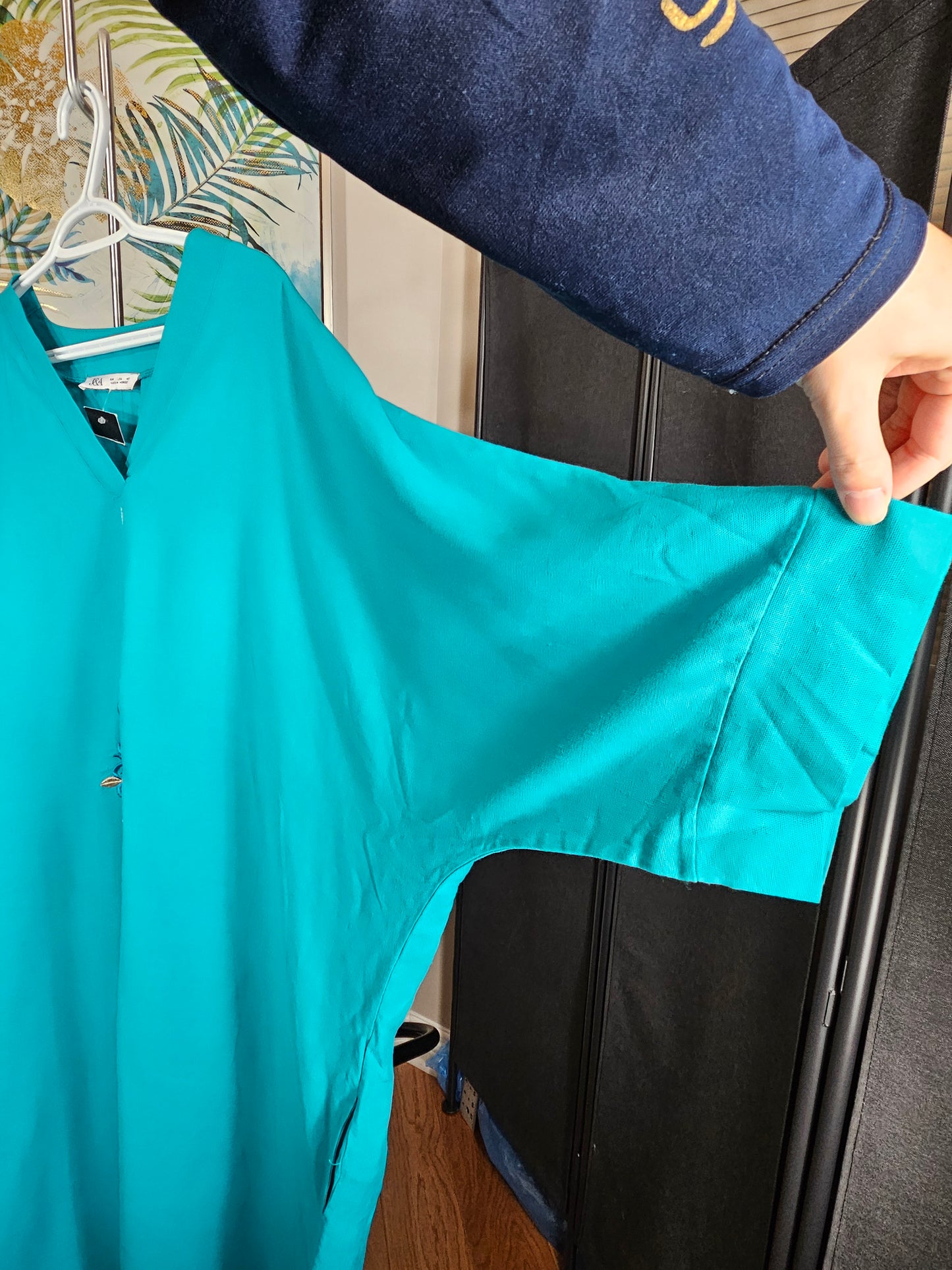 Turquoise Abaya - Size L/XL