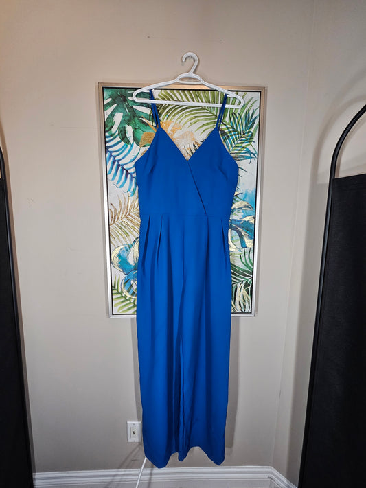 Royal Blue Romper - Size L