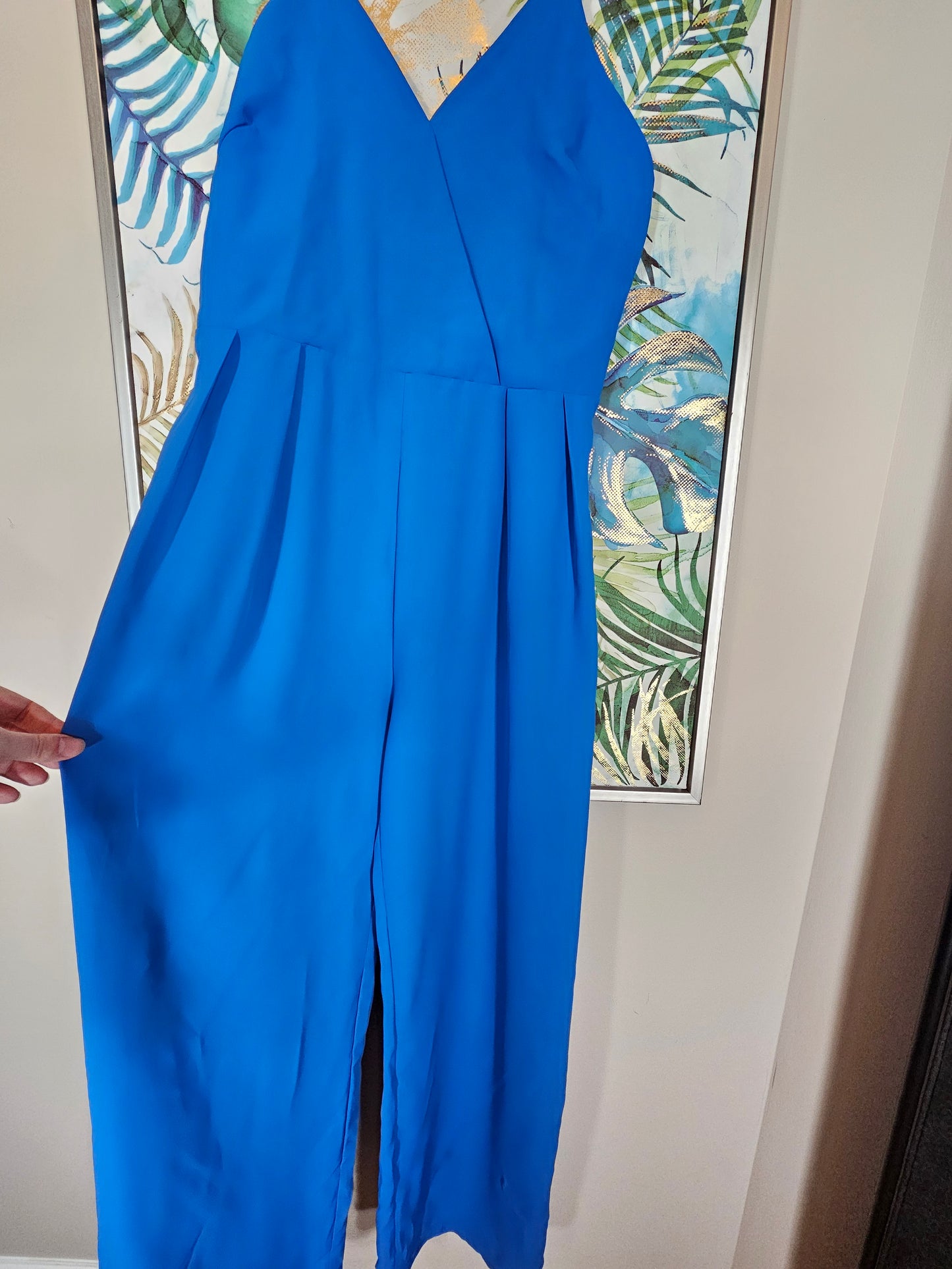 Royal Blue Romper - Size L