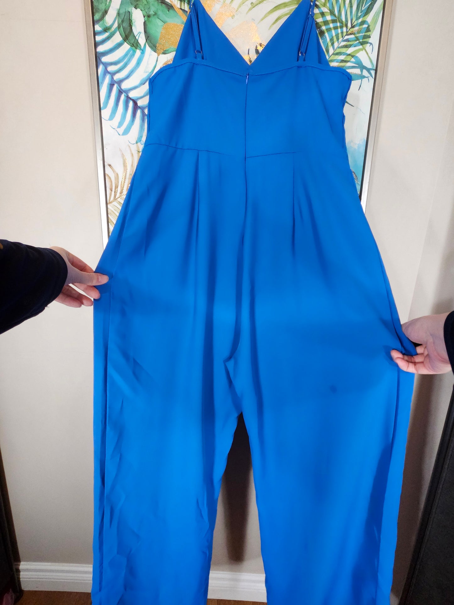 Royal Blue Romper - Size L