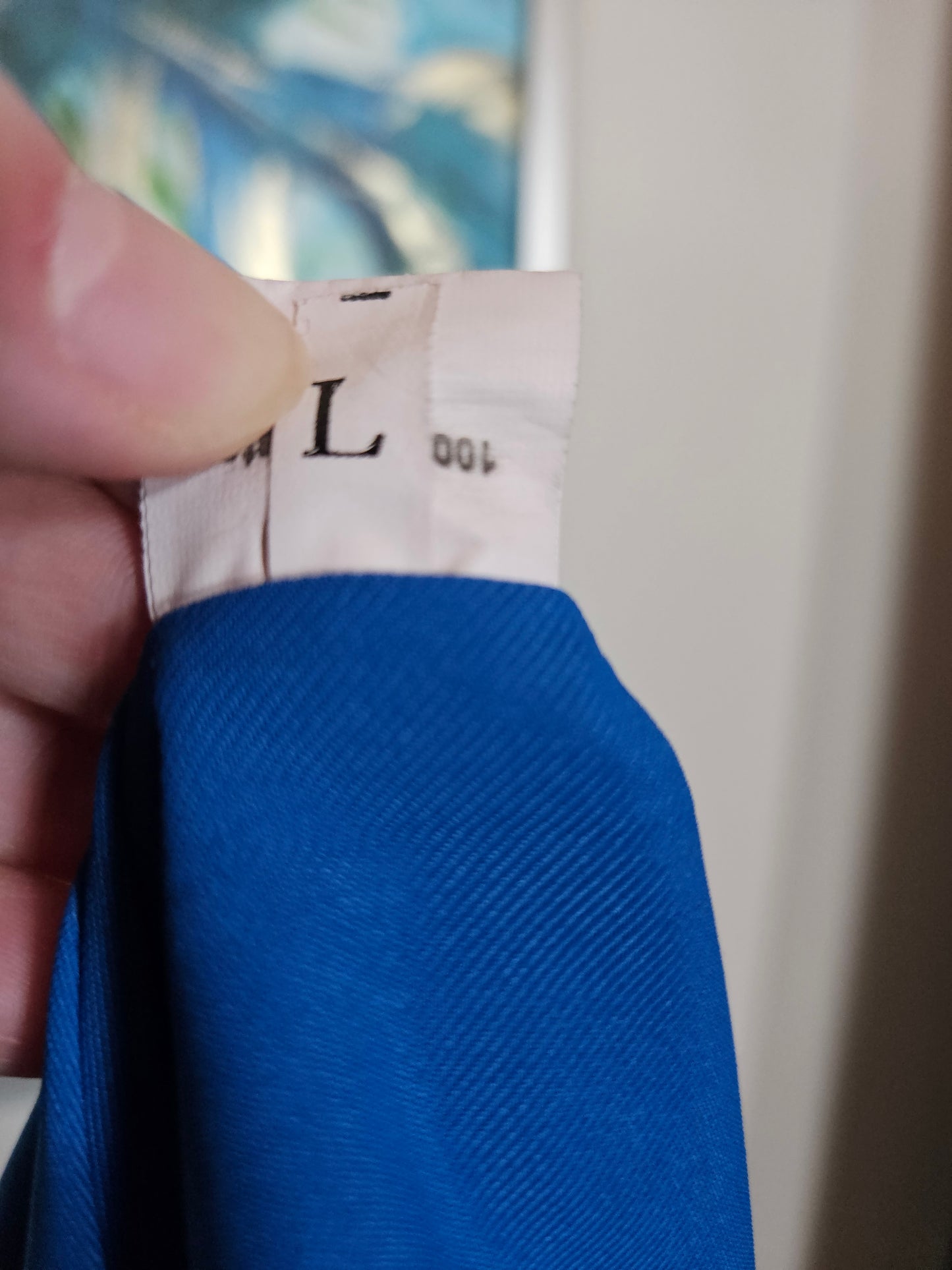 Royal Blue Romper - Size L