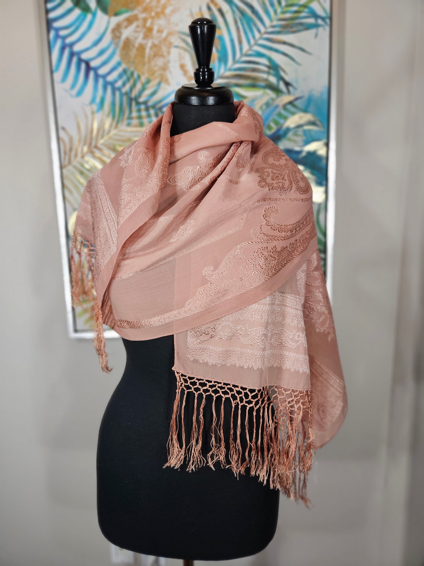Rose Gold Hijab - Short