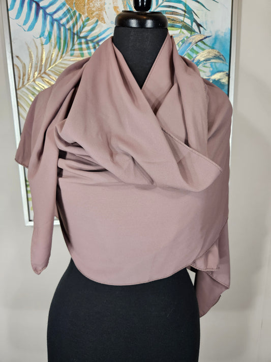 Light Brown Hijab - Made in Turkey