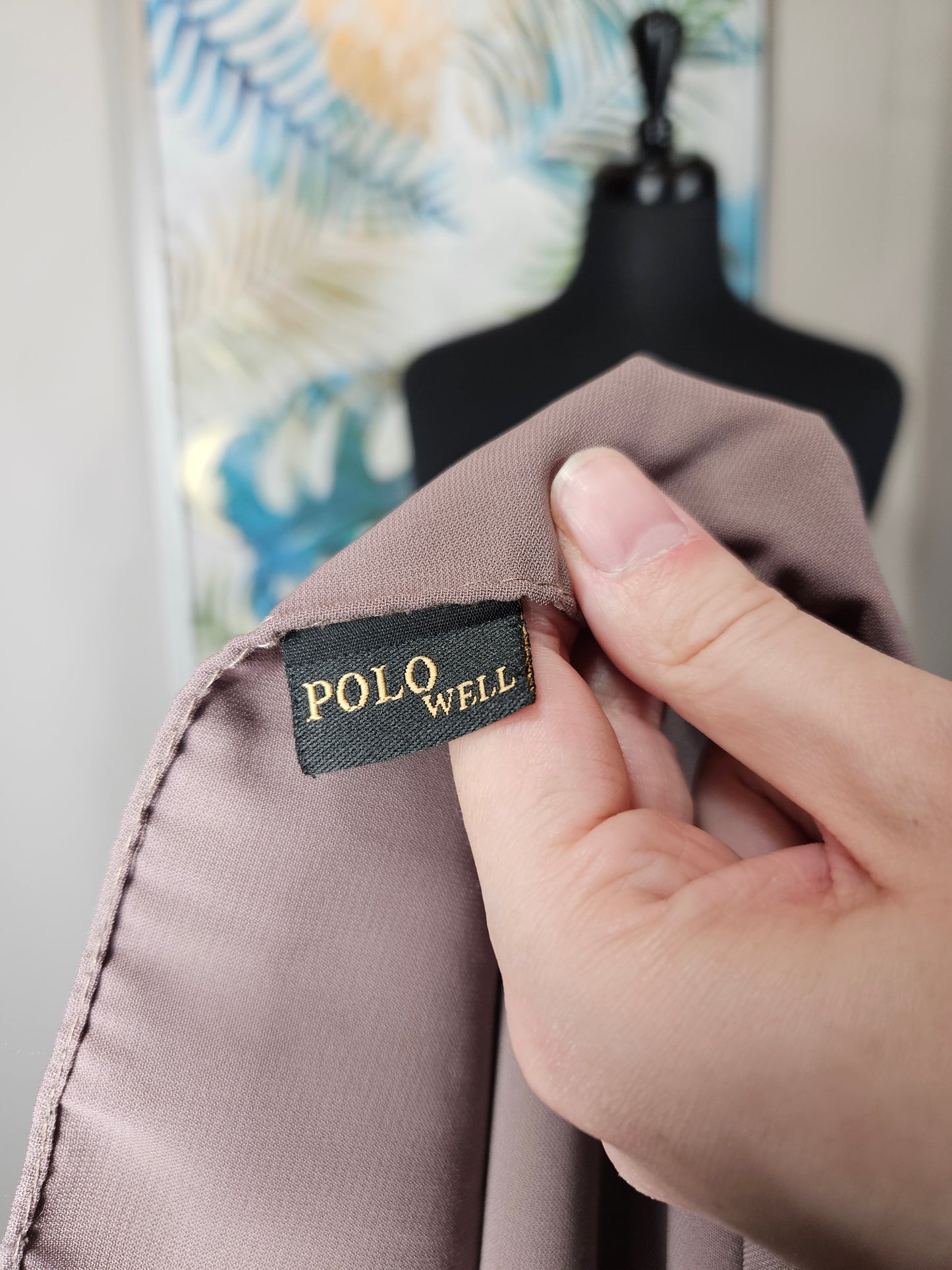 Light Brown Hijab - Made in Turkey