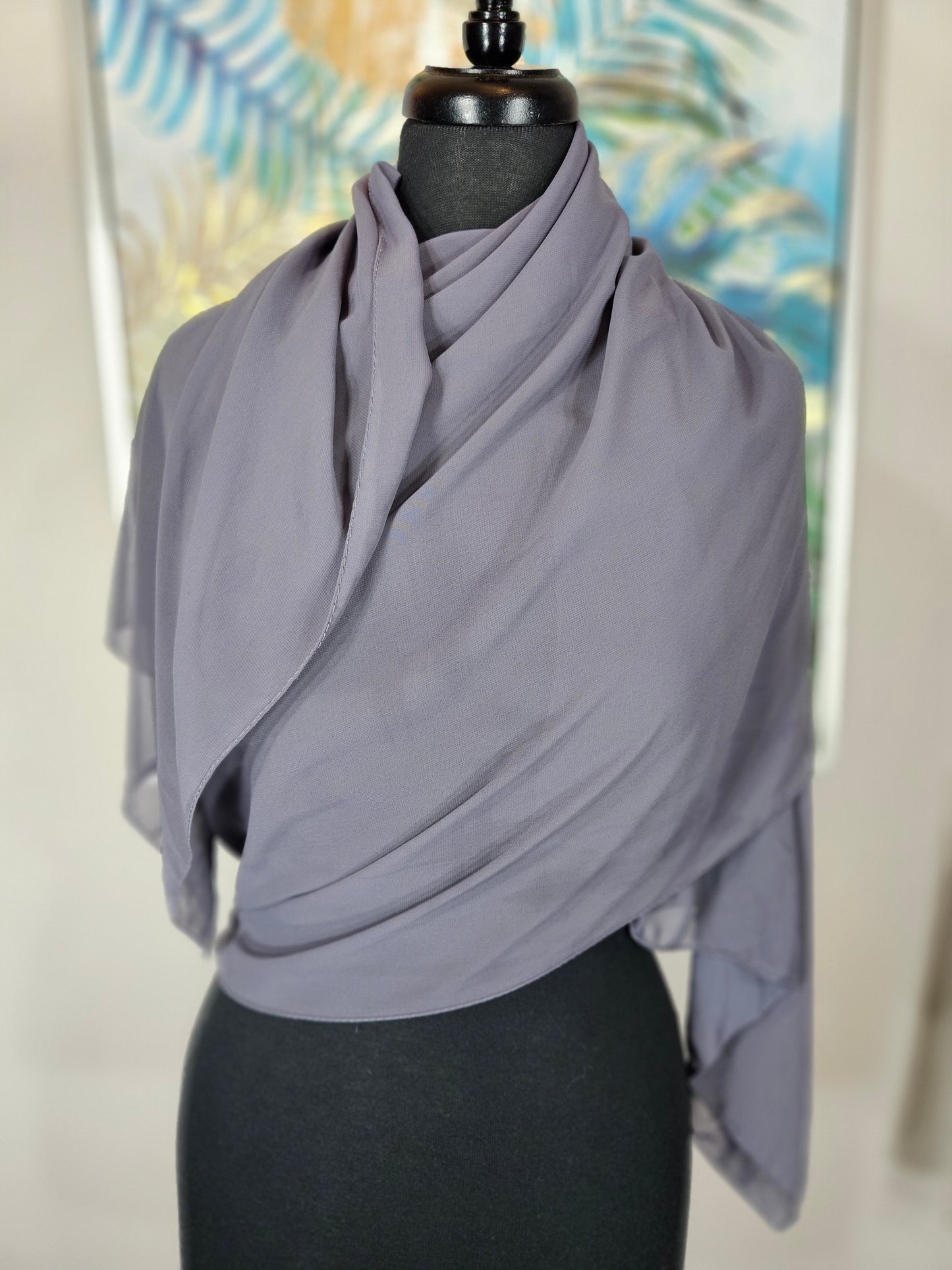 Stone Grey Hijab