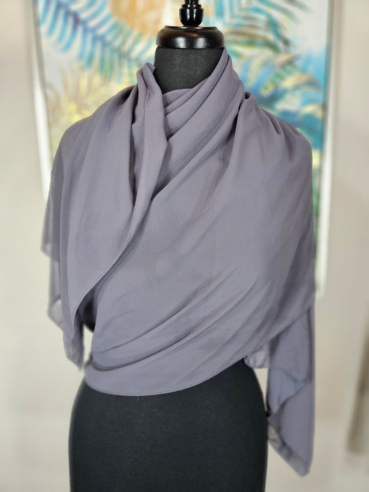 Stone Grey Hijab