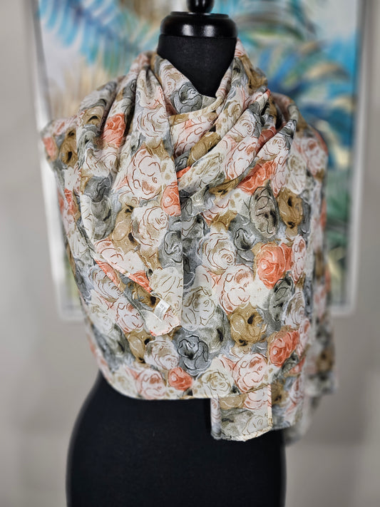 Flowery Hijab