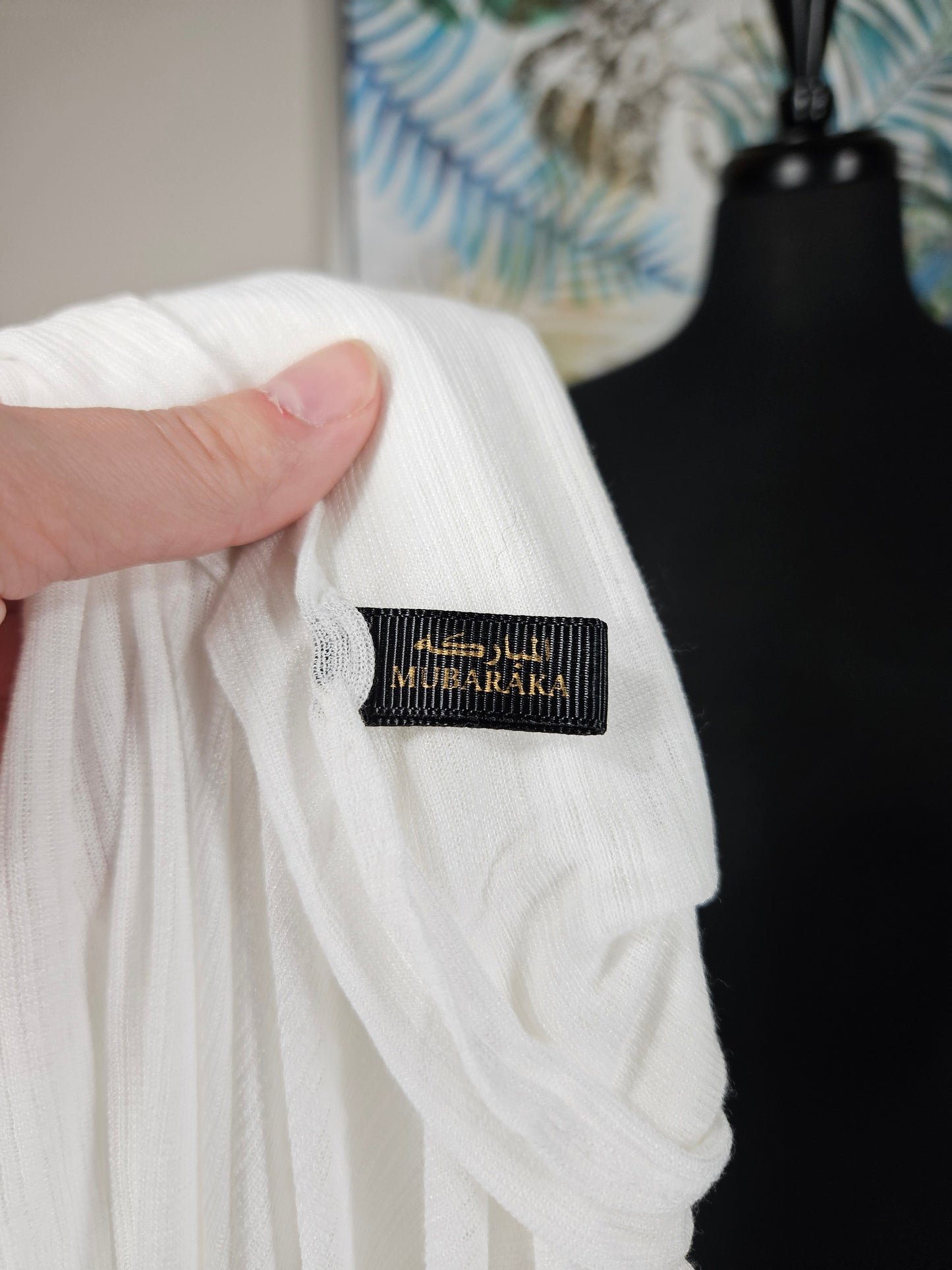 White Hijab - Made in Kuwait