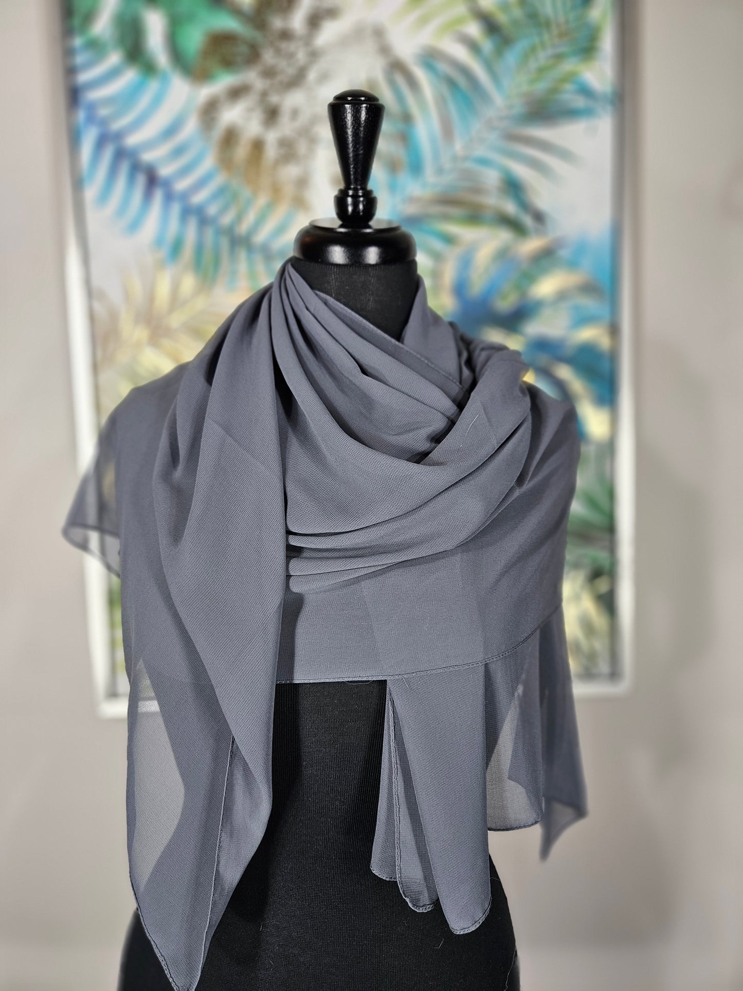 Stone Grey Hijab