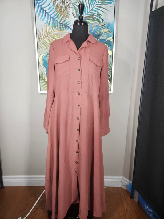 Pink Shein Dress - Size M
