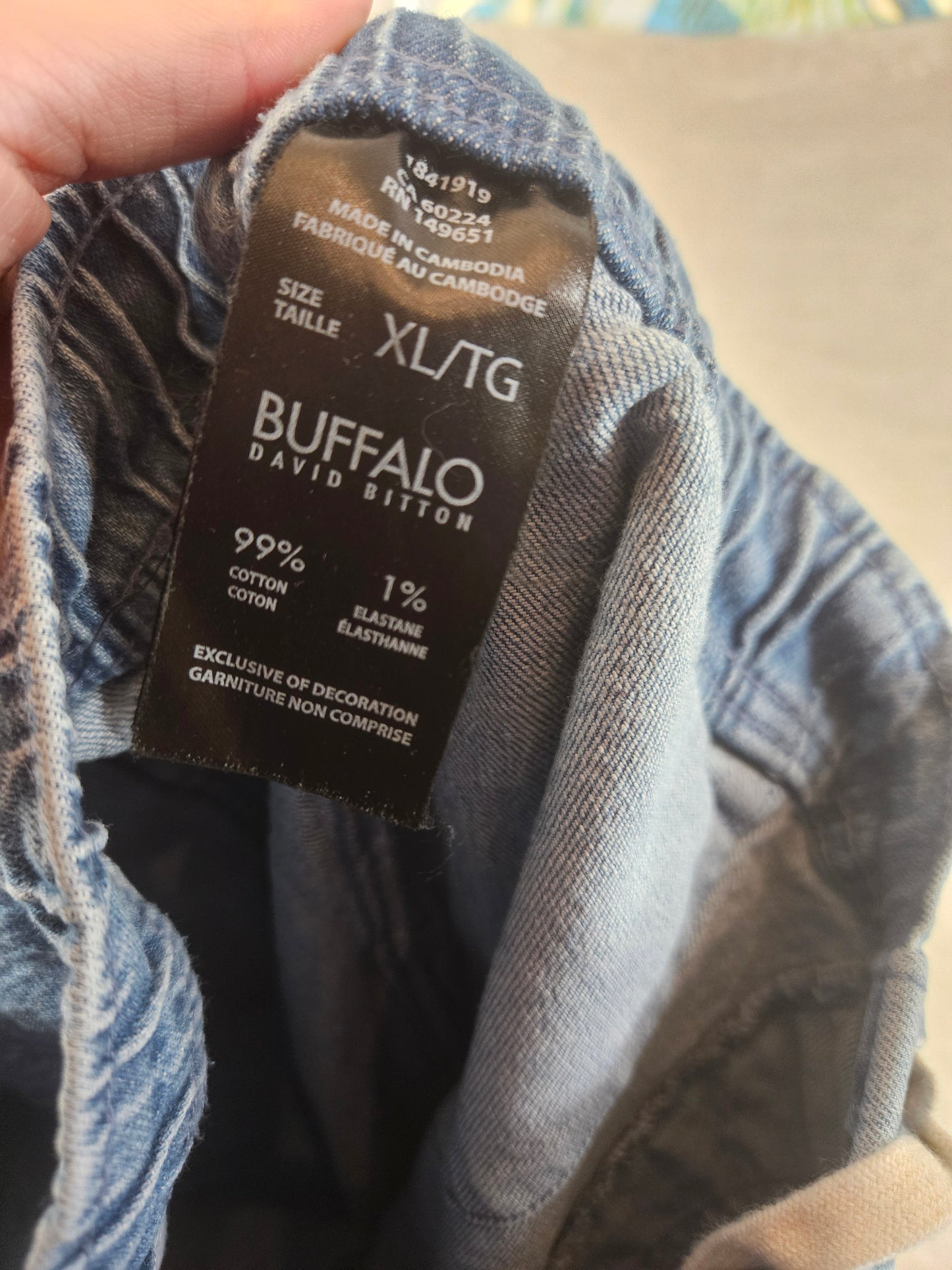 Buffalo Wide Leg Jeans - Size XL