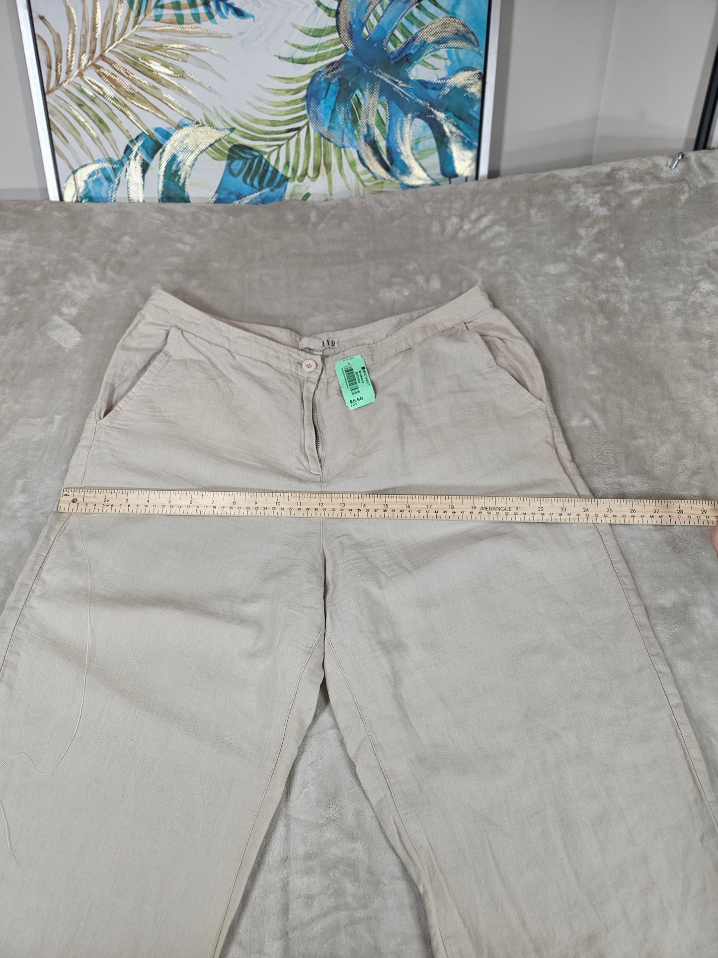 AND Linen Shorts - Size XXL